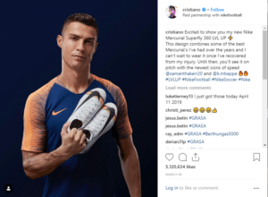 Social Media Influencer - Cristiano Ronaldo