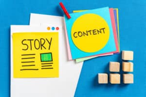 Repurpose content sticky notes